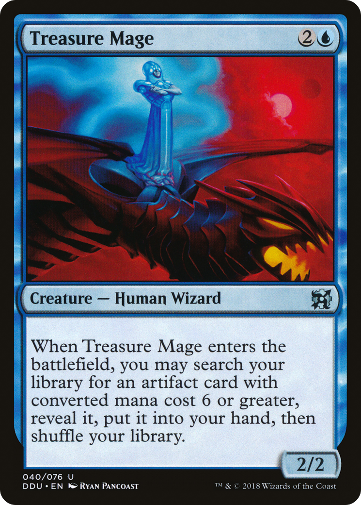 Treasure Mage (040) - Duel Decks: Elves vs. Inventors