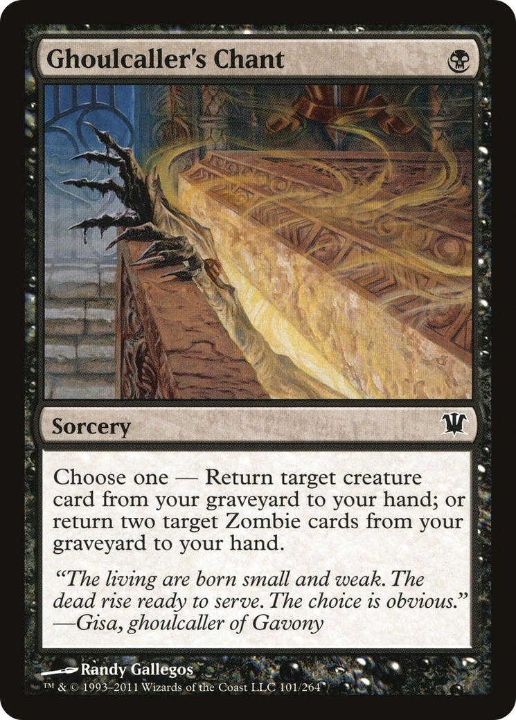 Ghoulcaller's Chant (101) Foil - Innistrad