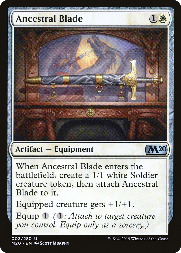 Ancestral Blade (003) Foil - Core Set 2020