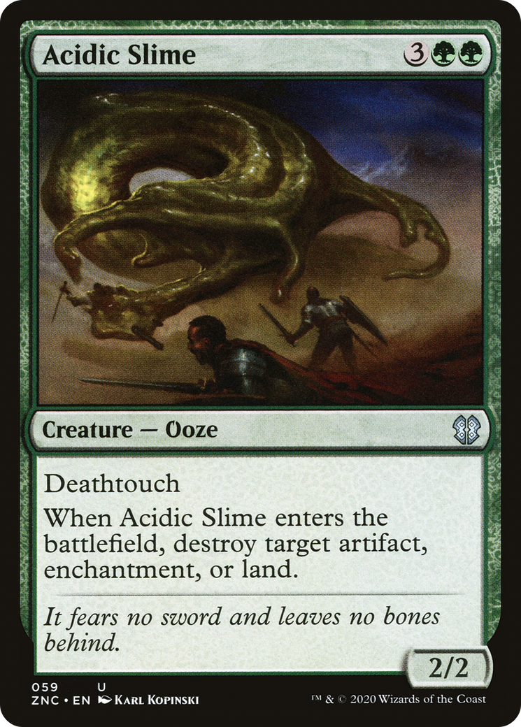 Acidic Slime (059) - Zendikar Rising Commander