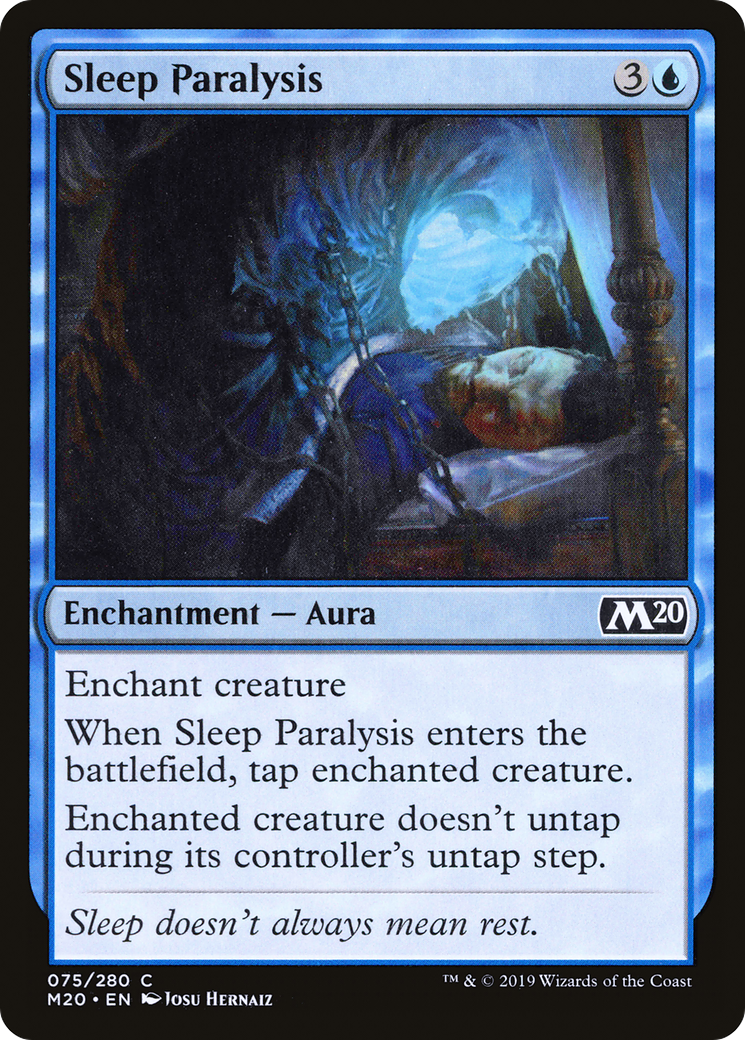 Sleep Paralysis (075) Foil - Core Set 2020