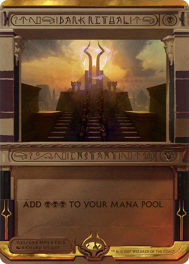 Dark Ritual (021) Foil - Amonkhet Invocations