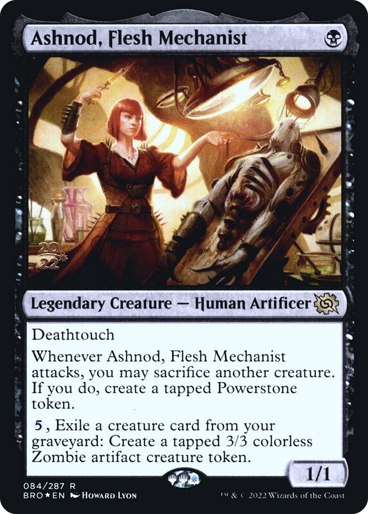 Ashnod, Flesh Mechanist (084) Foil - The Brothers' War Promos