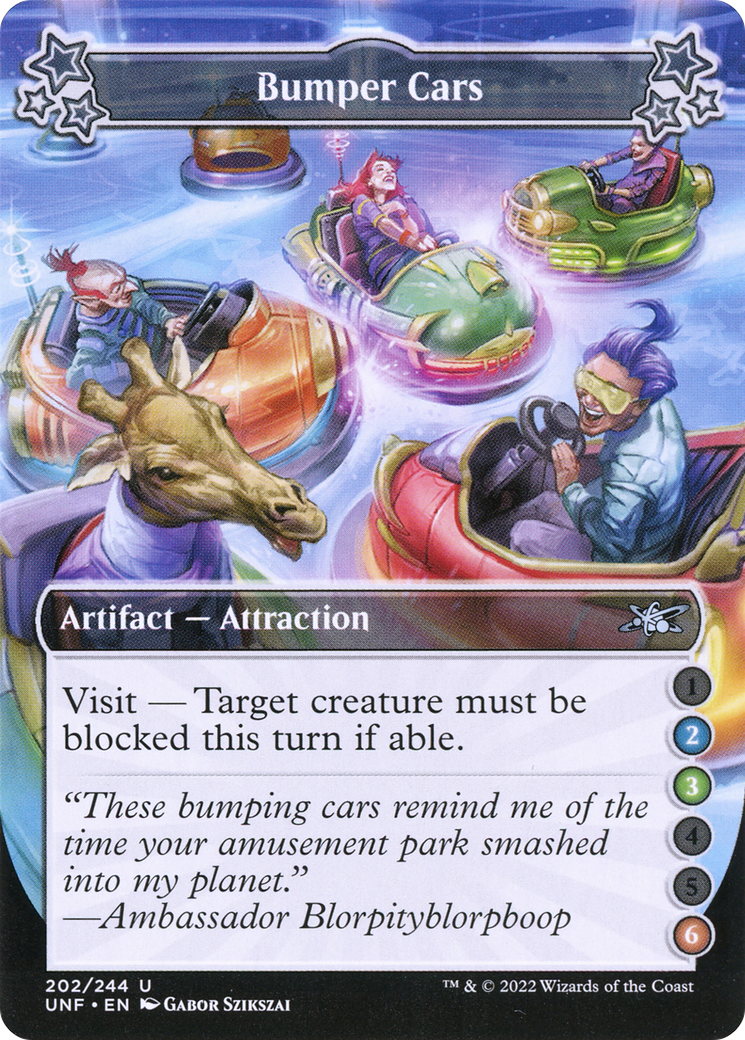Bumper Cars (202a) Foil - Unfinity