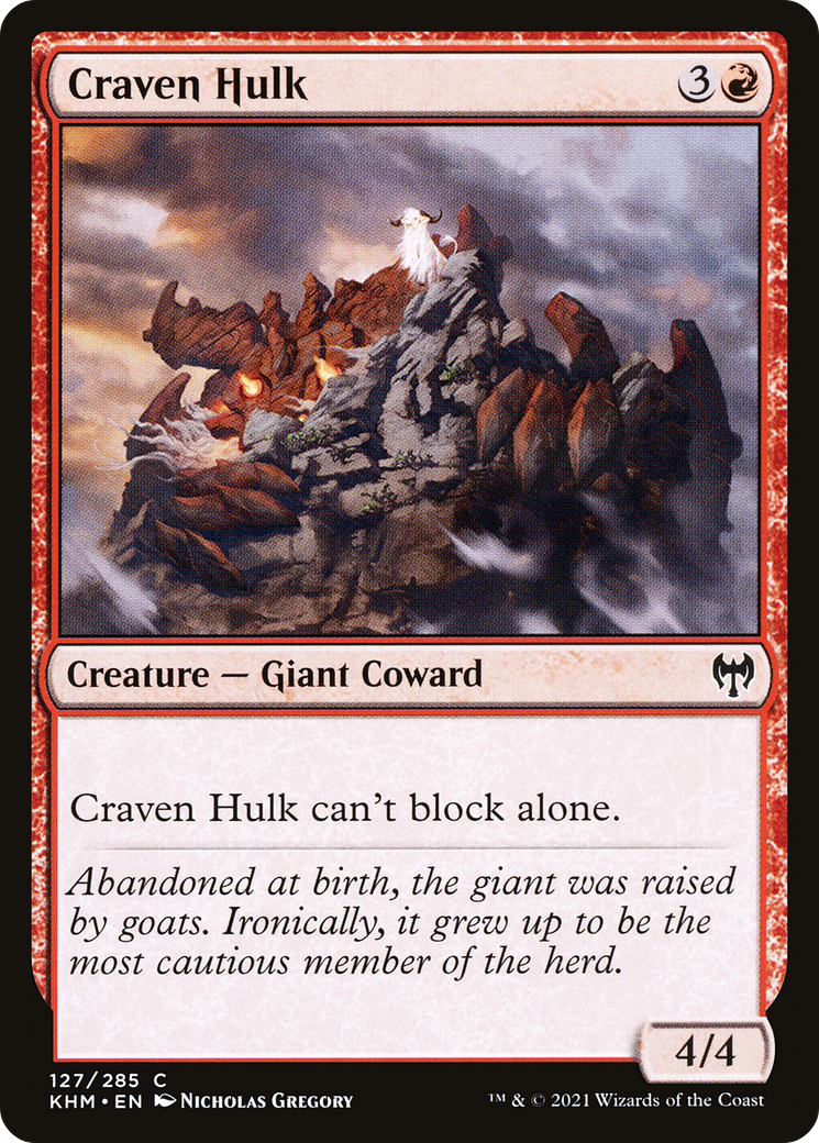 Craven Hulk (127) Foil - Kaldheim