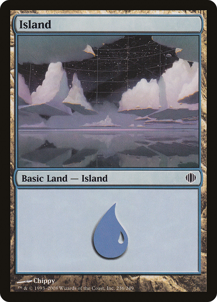 Island (236) Foil - Shards of Alara