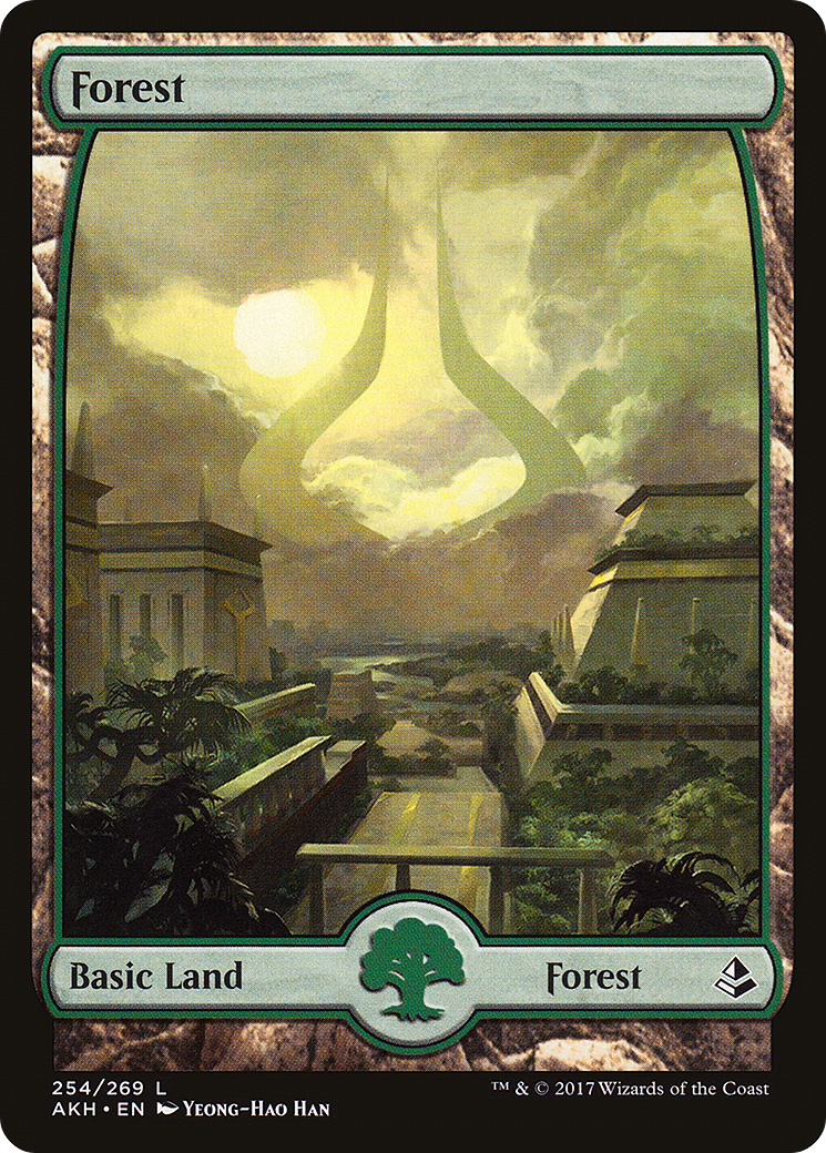Forest – Full Art (254) Foil - Amonkhet