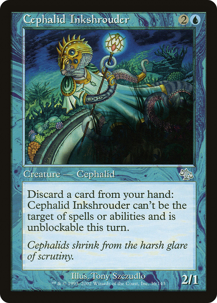 Cephalid Inkshrouder (Retro) (036) Foil - Judgment