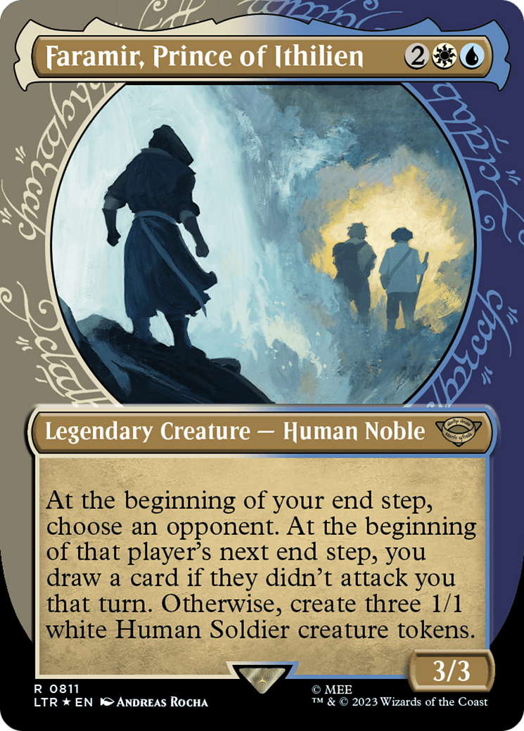 Faramir, Prince of Ithilien (Showcase) (811) Foil - The Lord of the Rings: Tales of Middle-earth