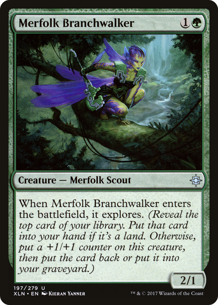 Merfolk Branchwalker (197) Foil - Ixalan