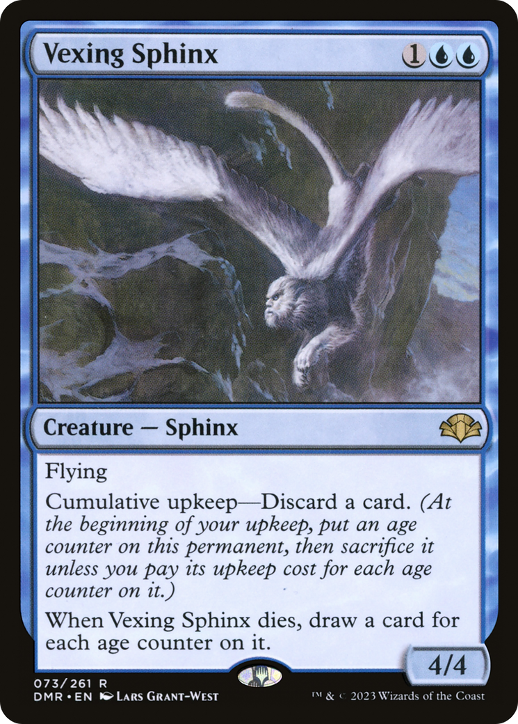 Vexing Sphinx (073) Foil - Dominaria Remastered