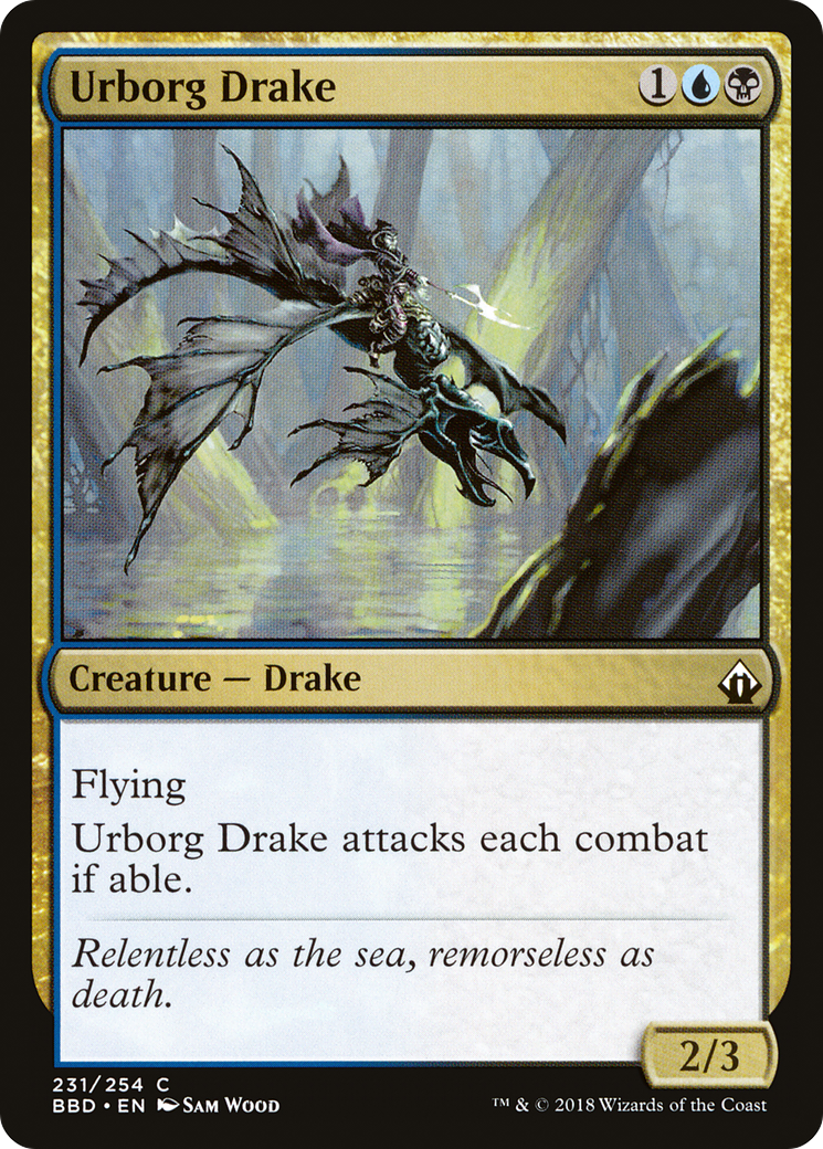 Urborg Drake (231) - Battlebond