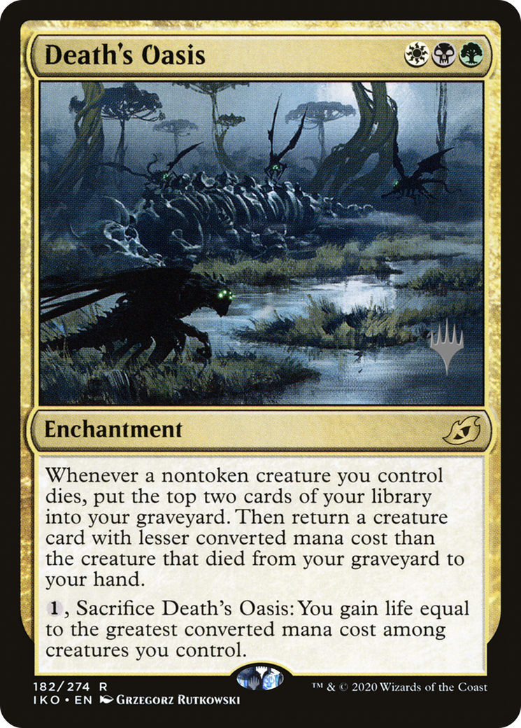 Death's Oasis (182) Foil - Ikoria: Lair of Behemoths Promos