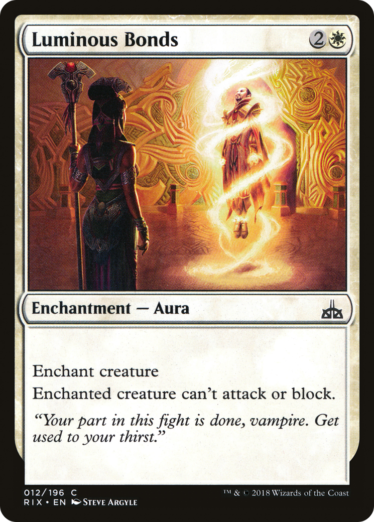 Luminous Bonds (012) - Rivals of Ixalan