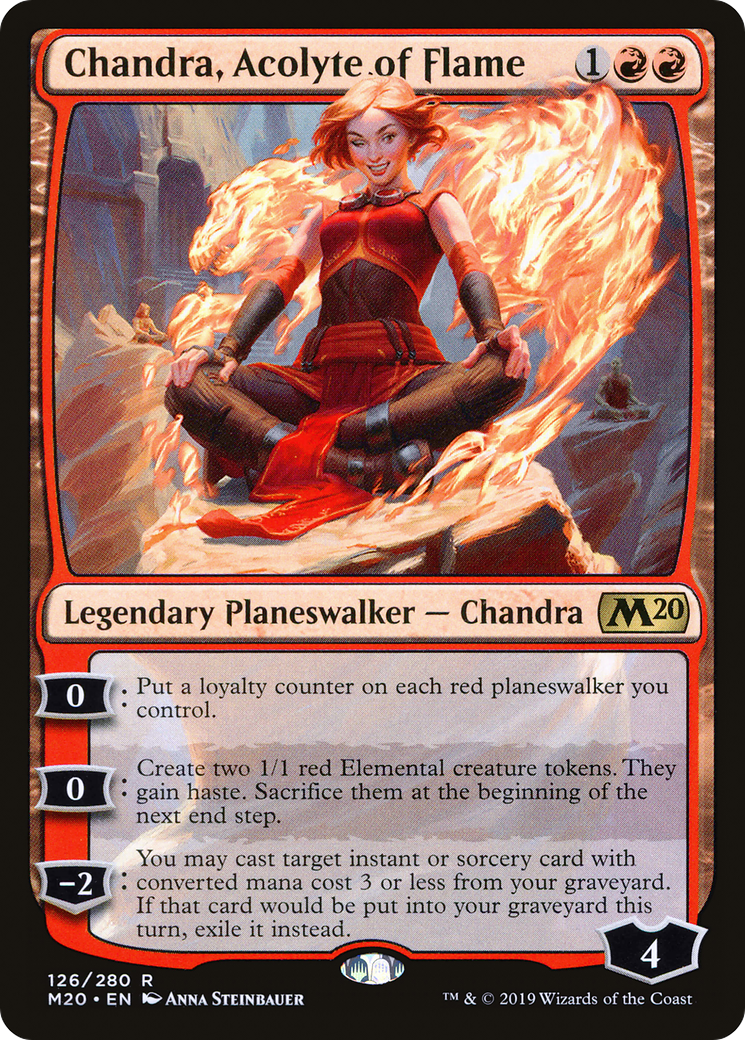 Chandra, Acolyte of Flame (126) - Core Set 2020