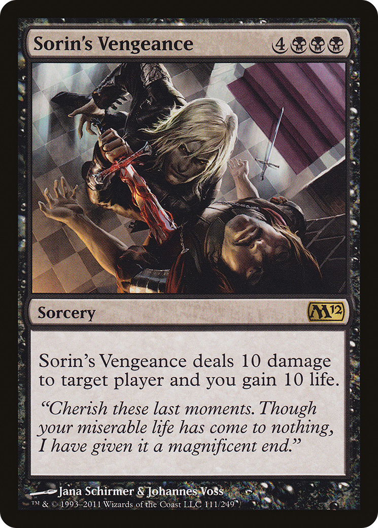 Sorin's Vengeance (111) Foil - Magic 2012