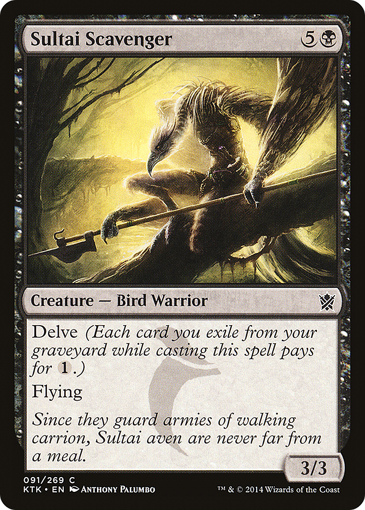 Sultai Scavenger (091) Foil - Khans of Tarkir