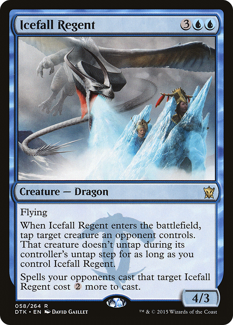 Icefall Regent (058) - Dragons of Tarkir