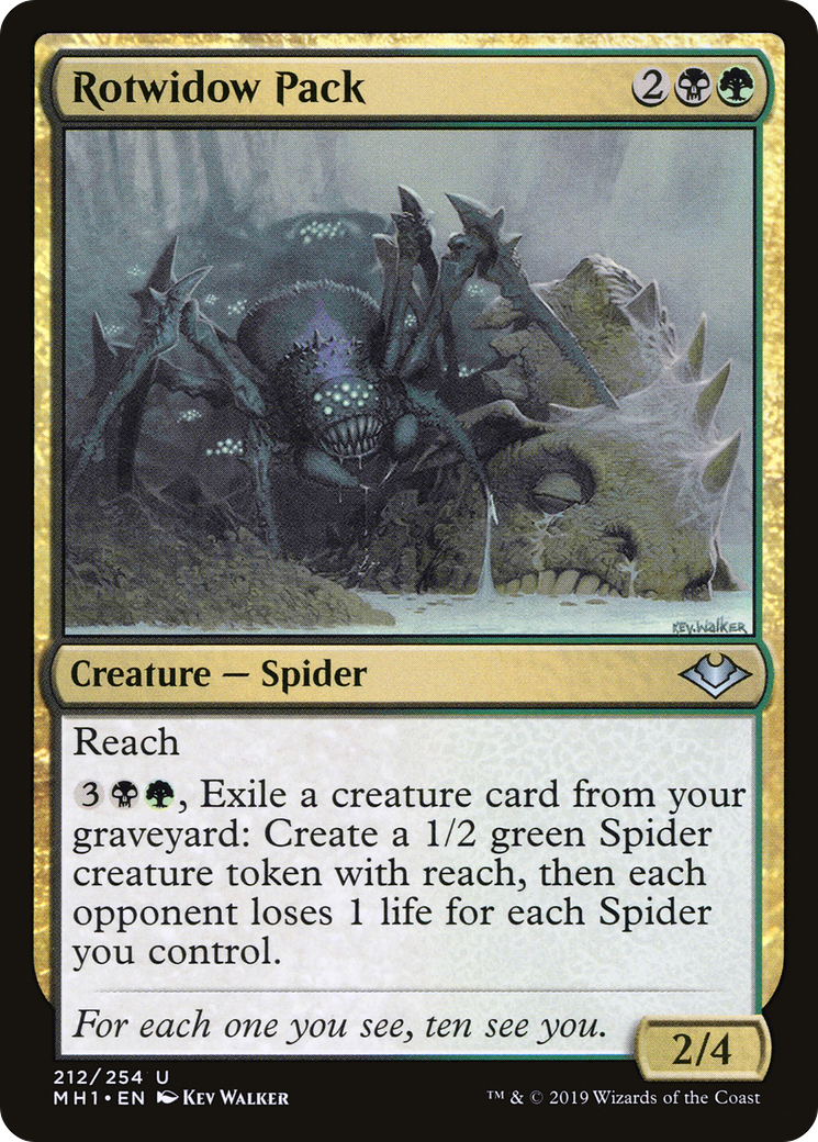 Rotwidow Pack (212) Foil - Modern Horizons