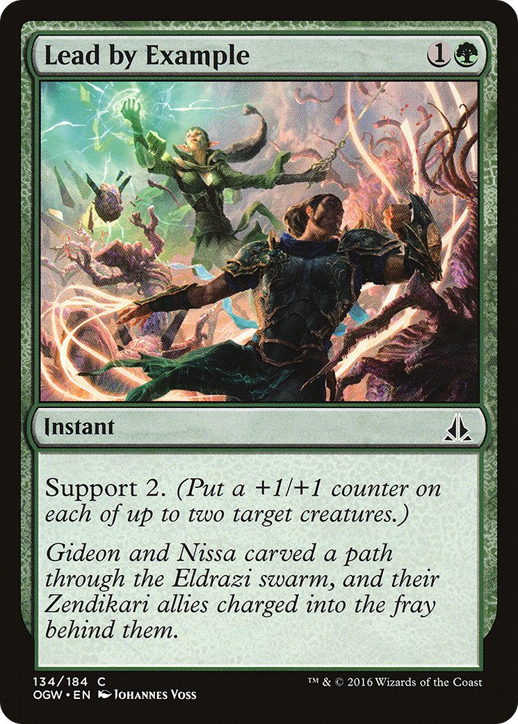 Lead by Example (134) Foil - Oath of the Gatewatch