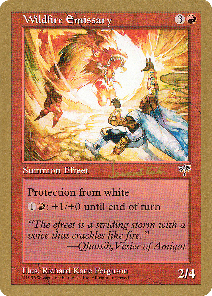 Wildfire Emissary - 1997 Janosch Kuhn (MIR) (Retro) - World Championship Decks 1997