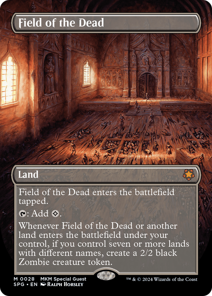 Field of the Dead (Borderless) (028) Foil - Special Guests