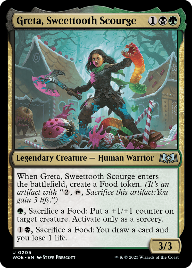 Greta, Sweettooth Scourge (205) - Wilds of Eldraine