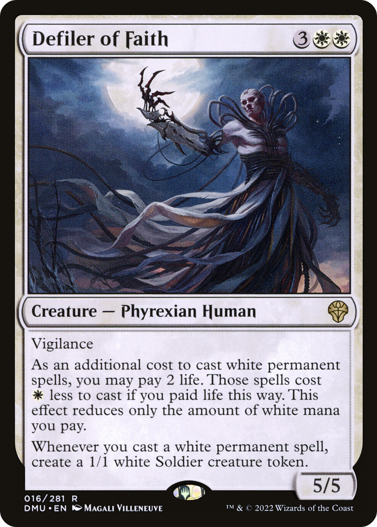 Defiler of Faith (016) Foil - Dominaria United