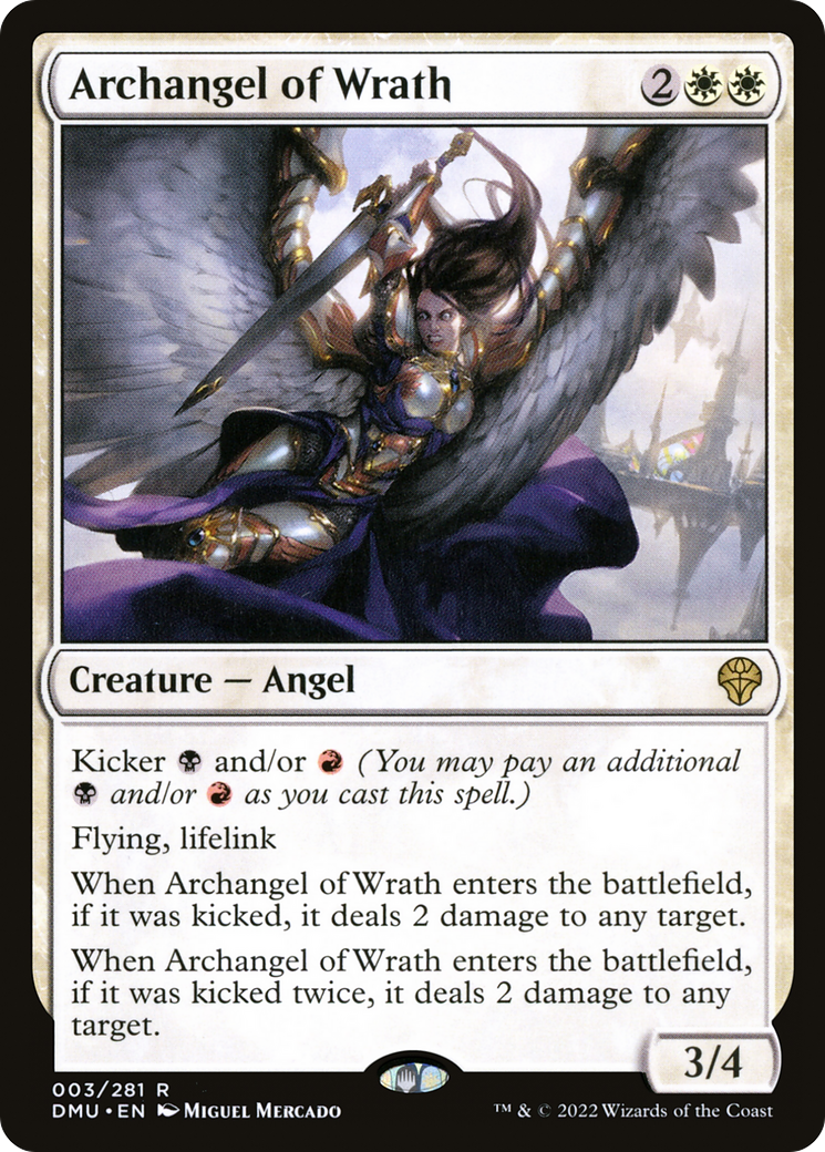 Archangel of Wrath (003) - Dominaria United
