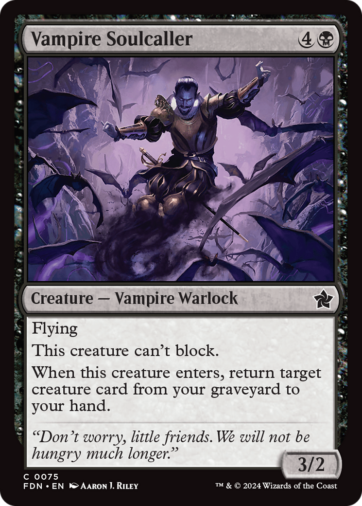 Vampire Soulcaller (075) - Foundations