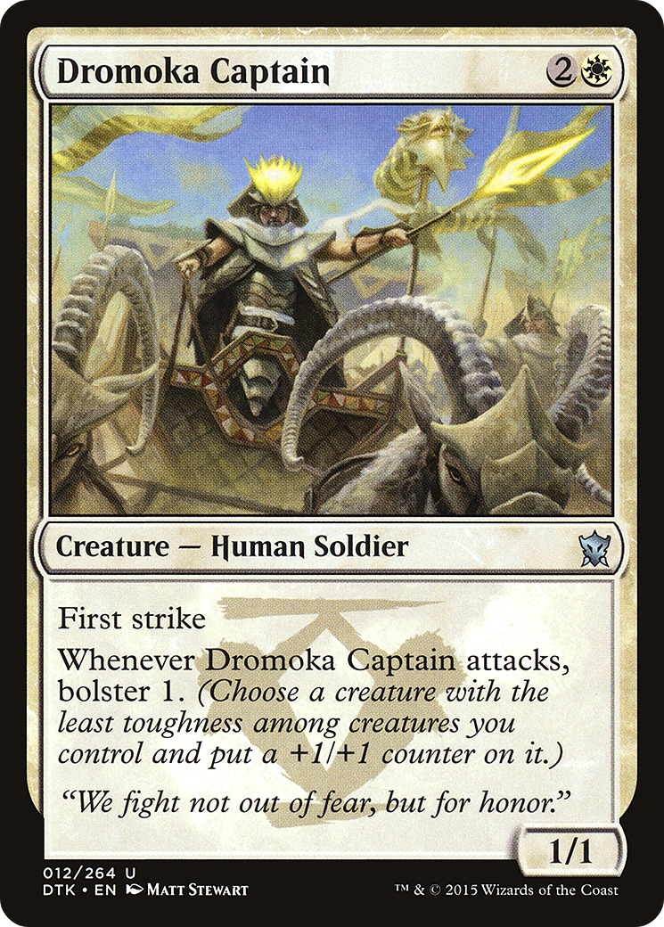 Dromoka Captain (012) - Dragons of Tarkir