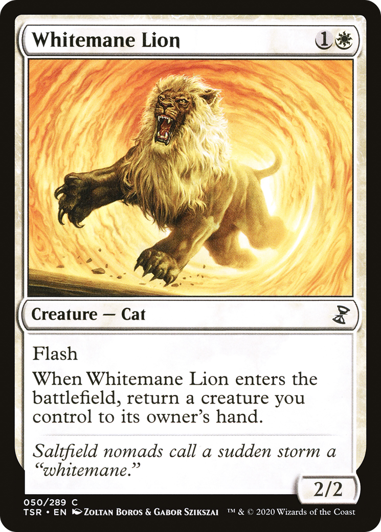 Whitemane Lion (050) - Time Spiral Remastered