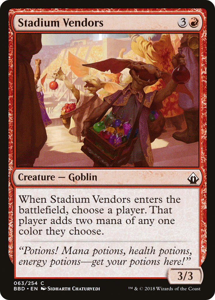 Stadium Vendors (063) Foil - Battlebond