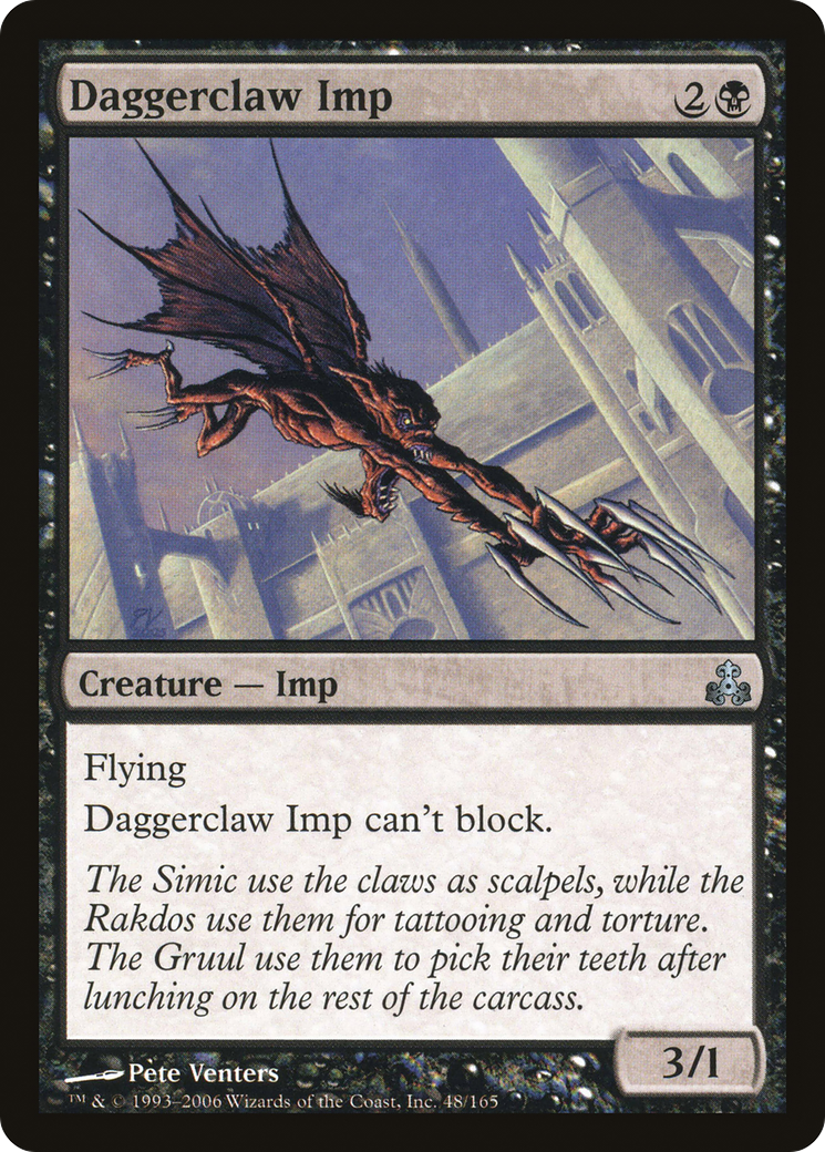 Daggerclaw Imp (048) Foil - Guildpact