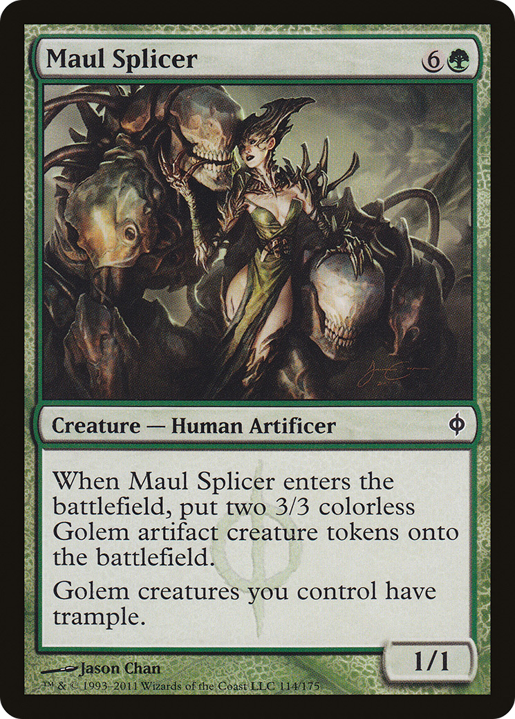 Maul Splicer (114) Foil - New Phyrexia