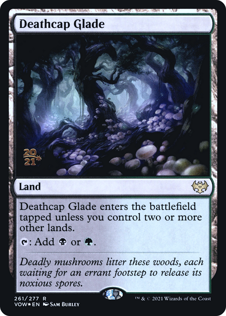 Deathcap Glade (261s) Foil - Innistrad: Crimson Vow Promos