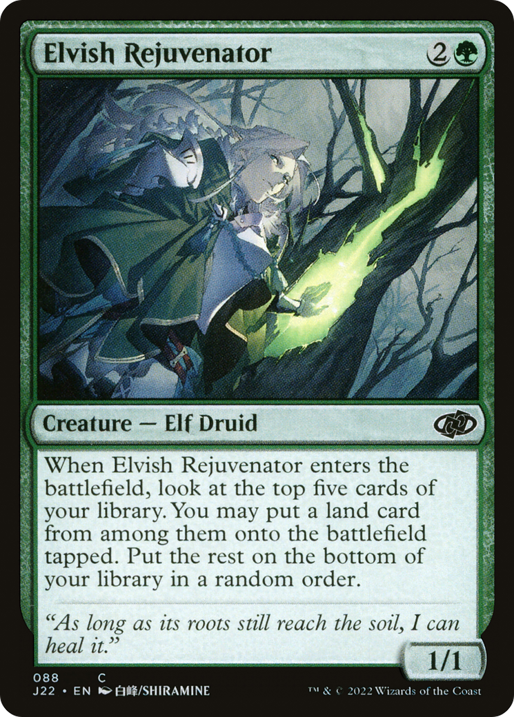 Elvish Rejuvenator (088) - Jumpstart 2022
