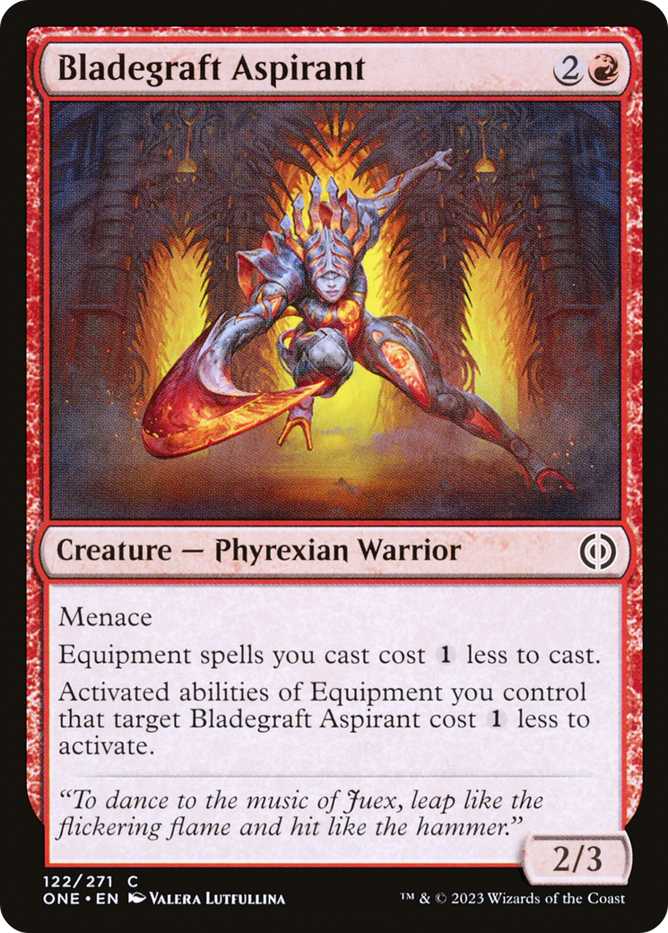 Bladegraft Aspirant (122) Foil - Phyrexia: All Will Be One