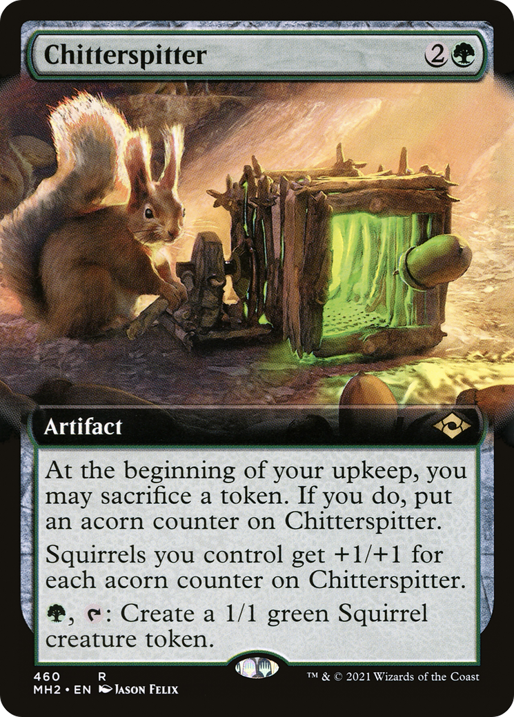 Chitterspitter (Extended Art) (460) Foil - Modern Horizons 2