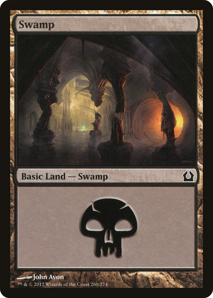 Swamp (260) Foil - Return to Ravnica