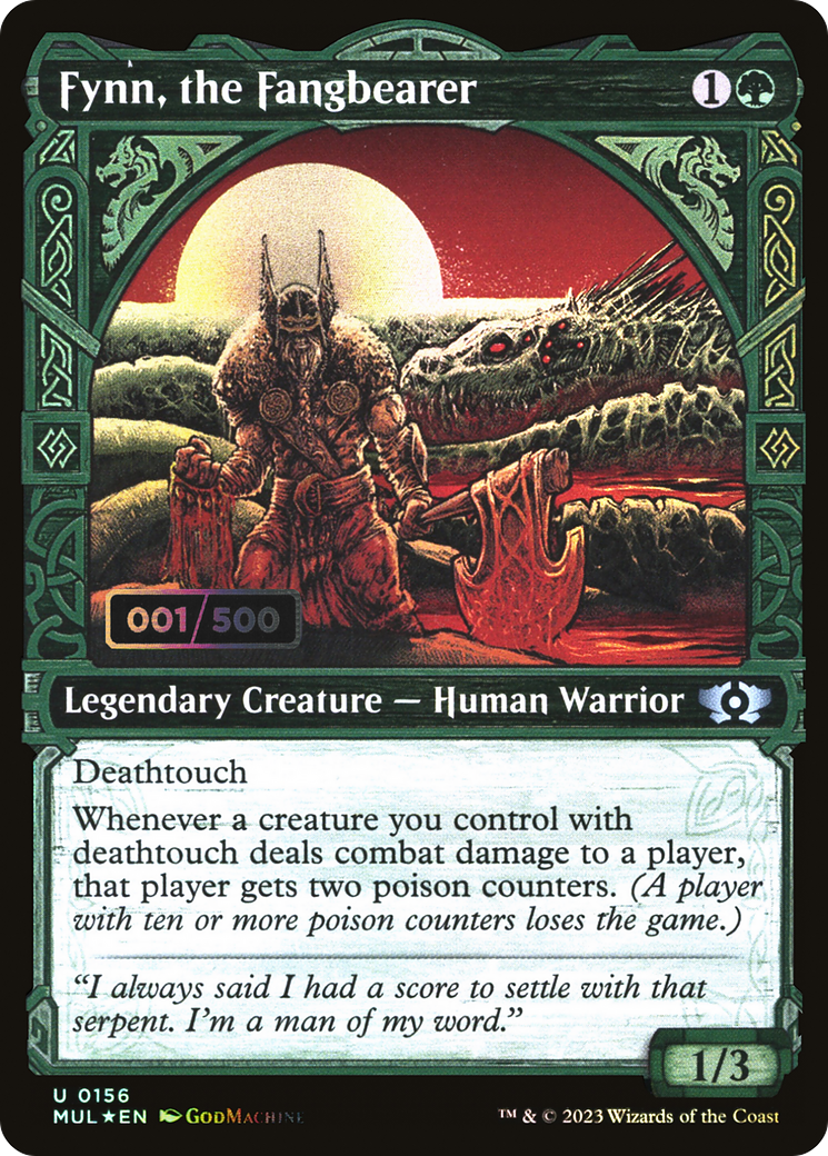 Fynn, the Fangbearer (Showcase) (156z) Foil - Multiverse Legends