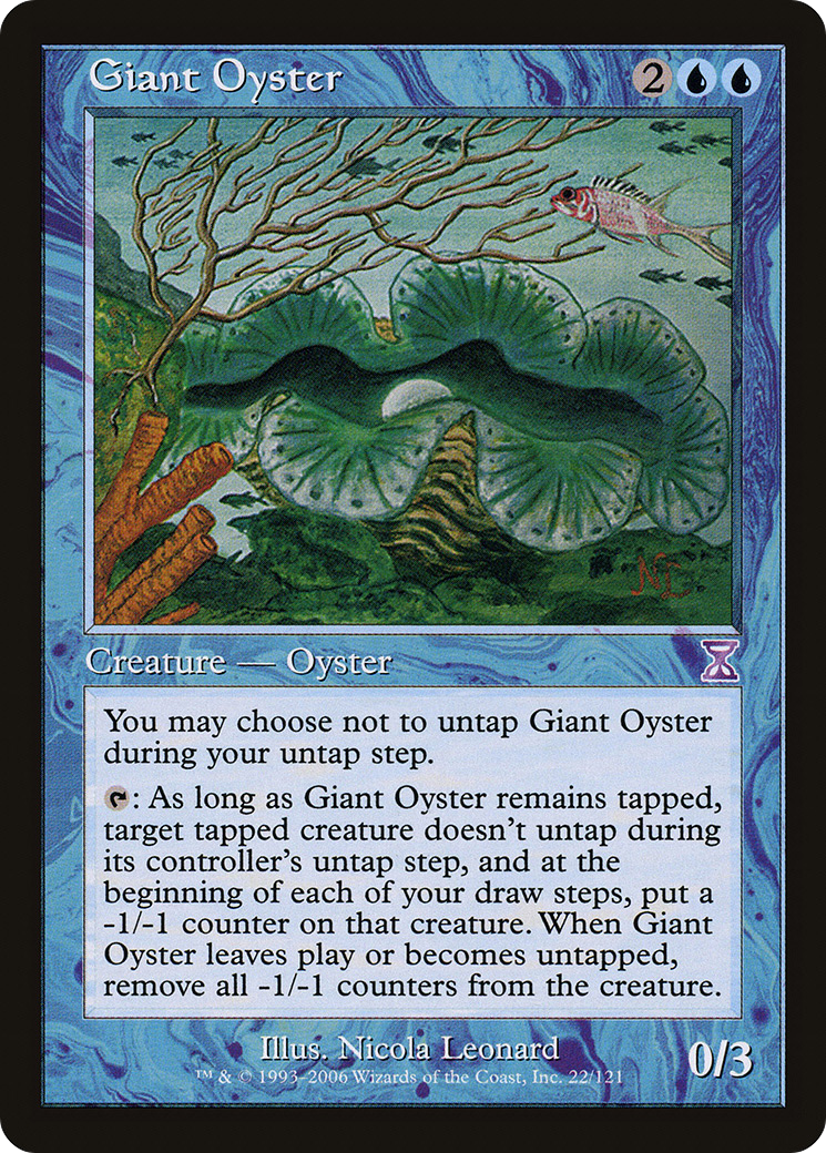 Giant Oyster (Retro) (022) - Time Spiral Timeshifted