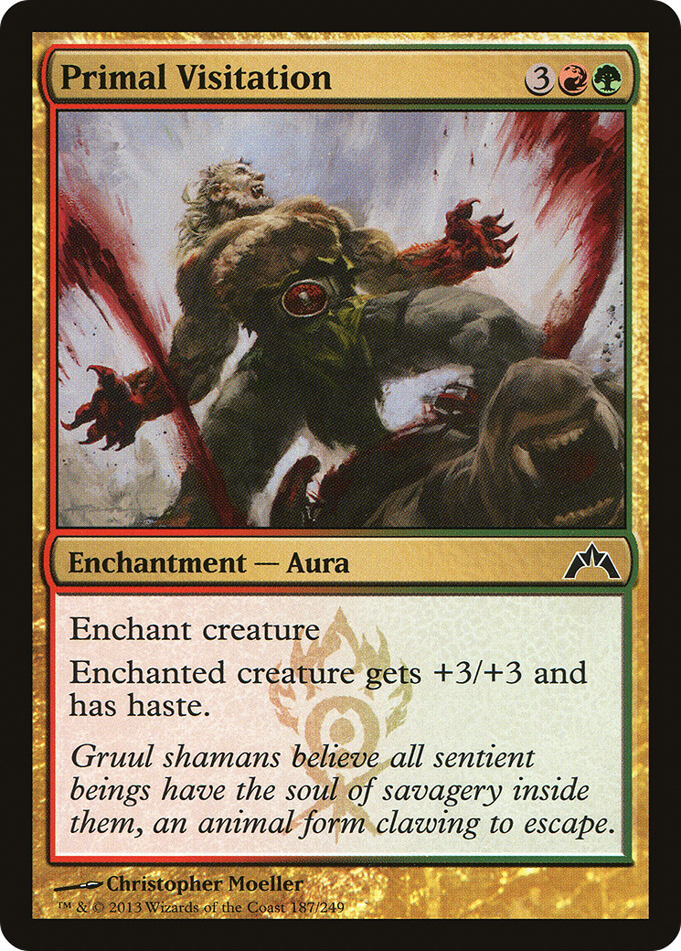 Primal Visitation (187) Foil - Gatecrash