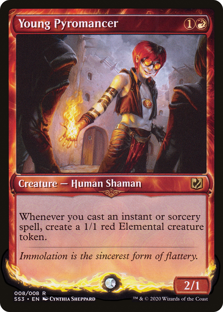 Young Pyromancer (008) - Signature Spellbook: Chandra