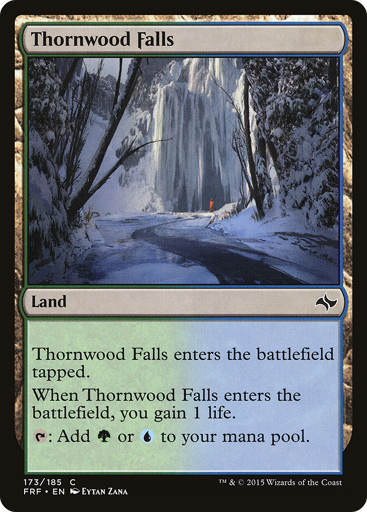 Thornwood Falls (173) Foil - Fate Reforged