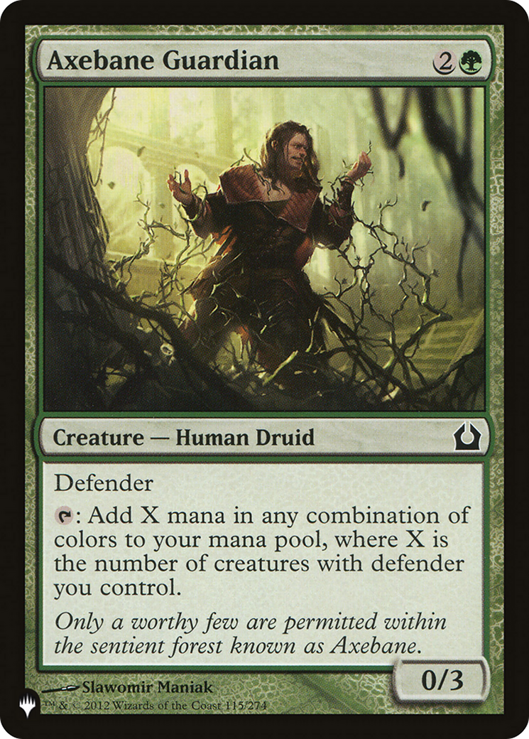 Axebane Guardian (RTR-115) - The List