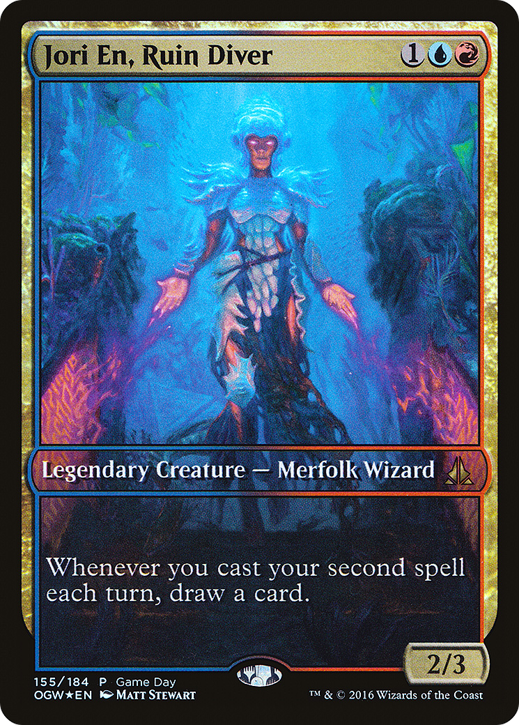 Jori En, Ruin Diver (155) Foil - Oath of the Gatewatch Promos