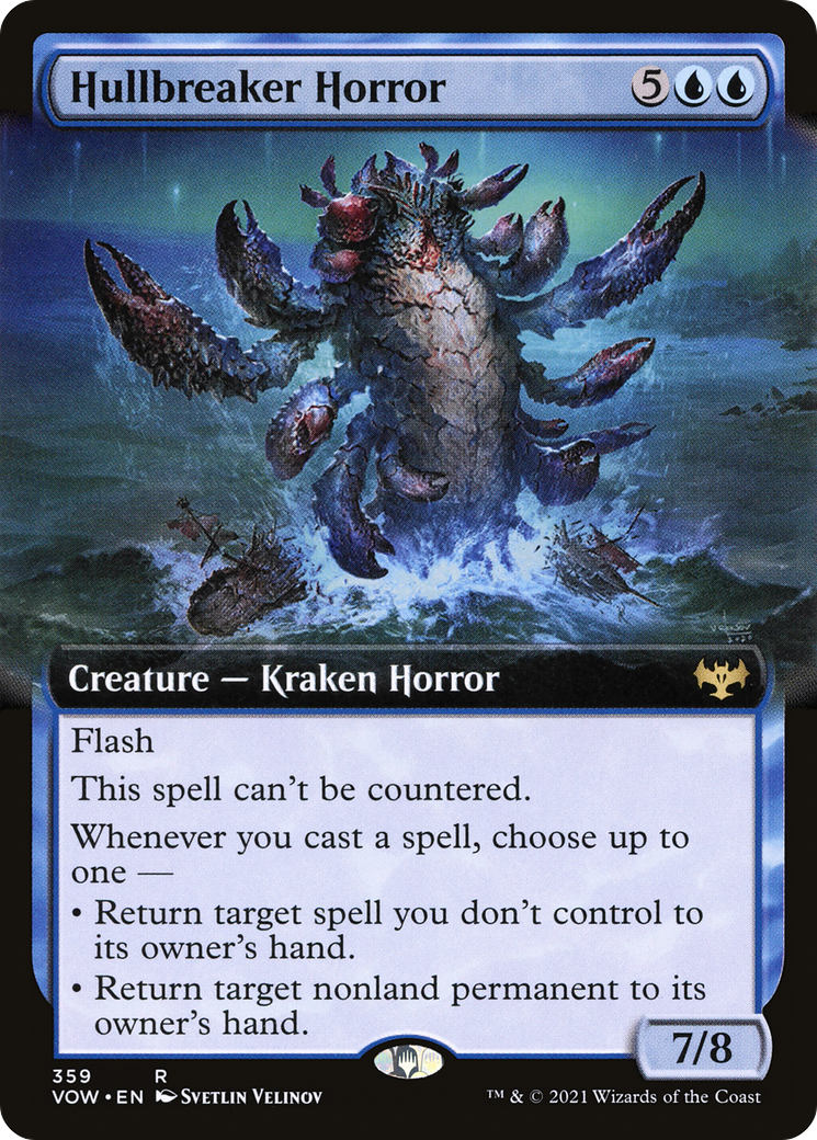 Hullbreaker Horror (Extended Art) (359) - Innistrad: Crimson Vow