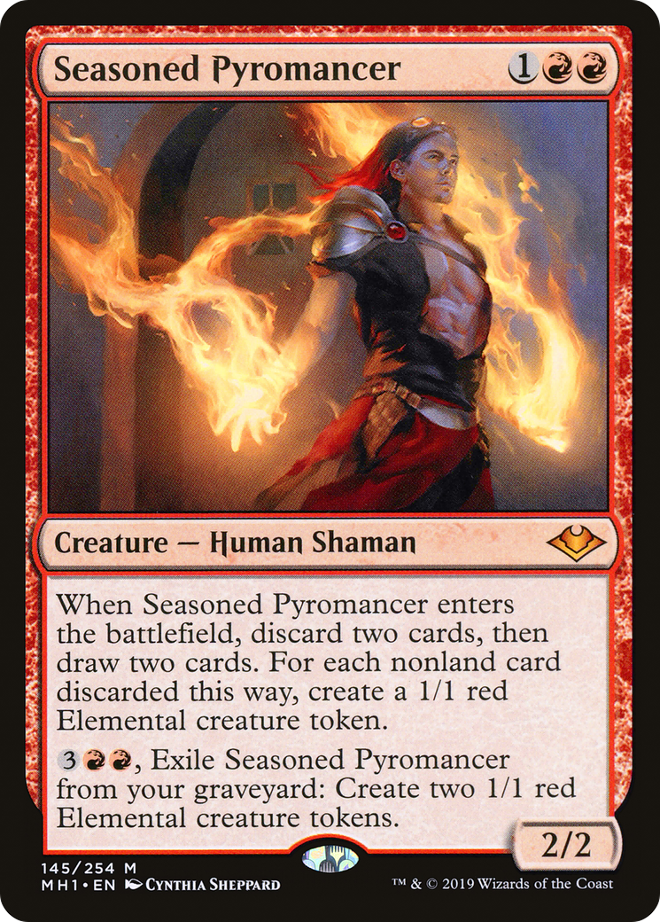 Seasoned Pyromancer (145) - Modern Horizons