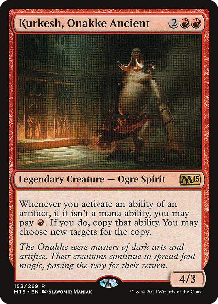 Kurkesh, Onakke Ancient (153) Foil - Magic 2015